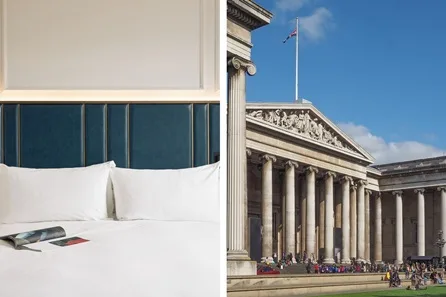 One Night London Boutique Hotel Stay at Page8 and British Museum Audio Tour with Priority Tickets for Two