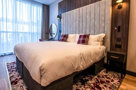 One Night Weekend Edinburgh Stay with Dinner at the Home of Hearts Football Club for Two at the Home of Hearts Football Club for Two