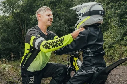 Triumph TXP Electric Motorbike Trial Experience at Powys