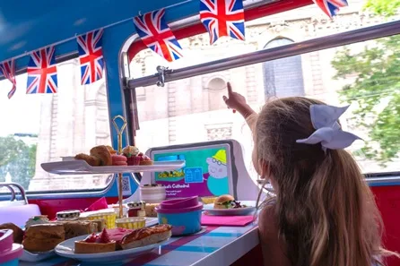Peppa Pig Afternoon Tea Bus Tour for One Child at Embankment