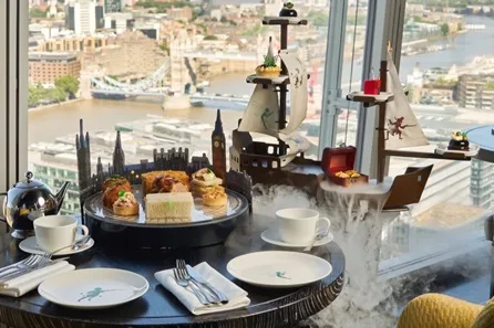 Peter Pan Inspired Afternoon Tea for Two at Aqua Shard, London at Aqua Shard, London