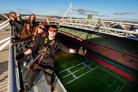Principality Stadium Rooftop Walk with Zip World Cardiff at Cardiff
