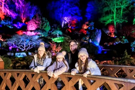 RHS Glow 2026 at RHS Garden Wisley for Two Adults and Two Children