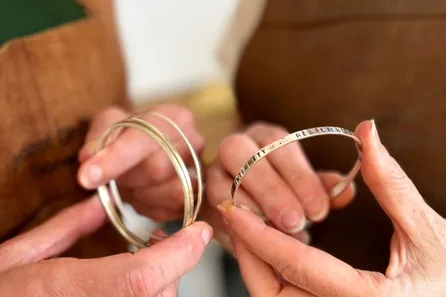 Silver Bangle Making Workshop for Two by Soremi Jewellery at Leeds