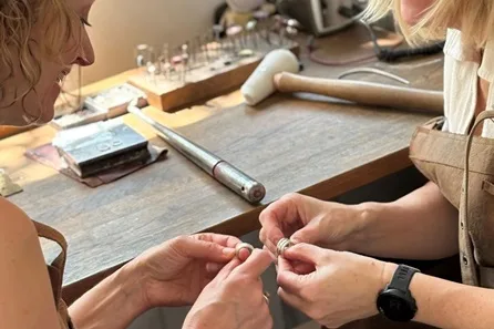 Silver Stacking Ring Making Workshop for Two by Soremi Jewellery at Leeds