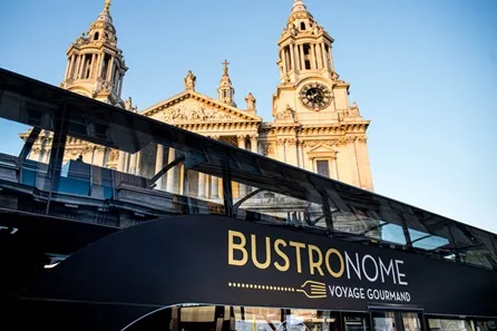 Six Course Dinner and Tour aboard the Bustronome, London at Victoria Embankment (outside Embankment Station)