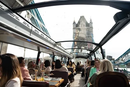 Six Course Dinner and Tour for Two aboard the Bustronome, London at Victoria Embankment (outside Embankment Station)