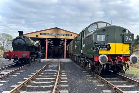 South Wales 30 Minute Diesel Train Driving Experience at Blaenavon