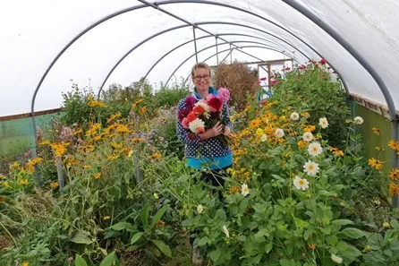 Snip your Own Bouquet from the Flower Farm with Prosecco at Droitwich