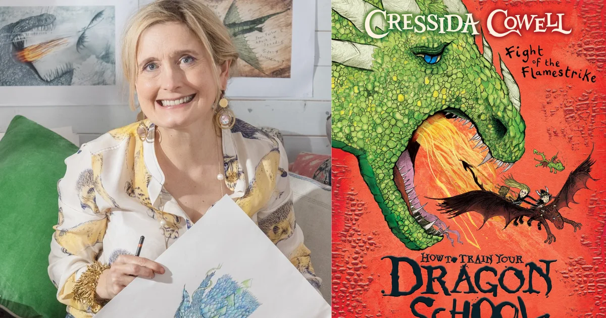 It's Cressida Cowell! at Komedia