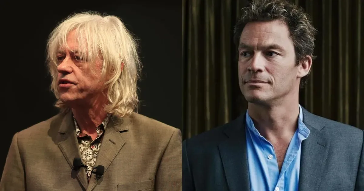 Poetry Battle — Bob Geldof & Dominic West at Hauser & Wirth