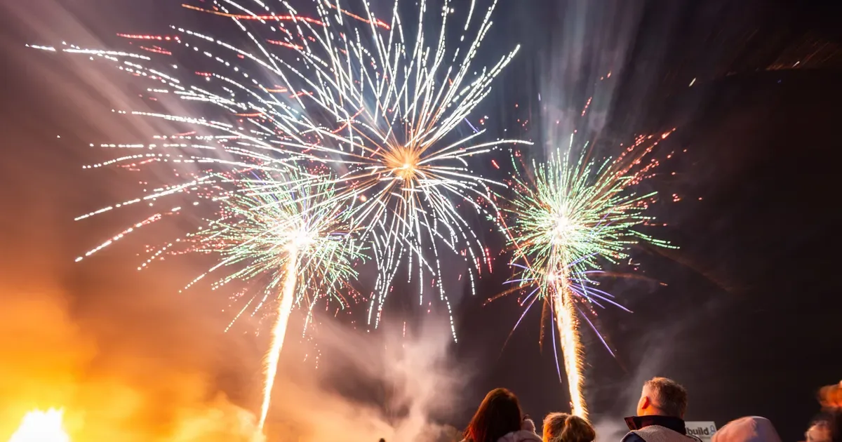 Bath Racecourse Fireworks
