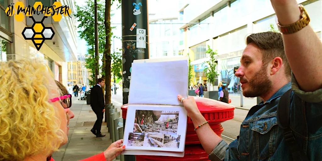 Manchester Afternoon Walking Tour By SiManchester at Manchester Central Library