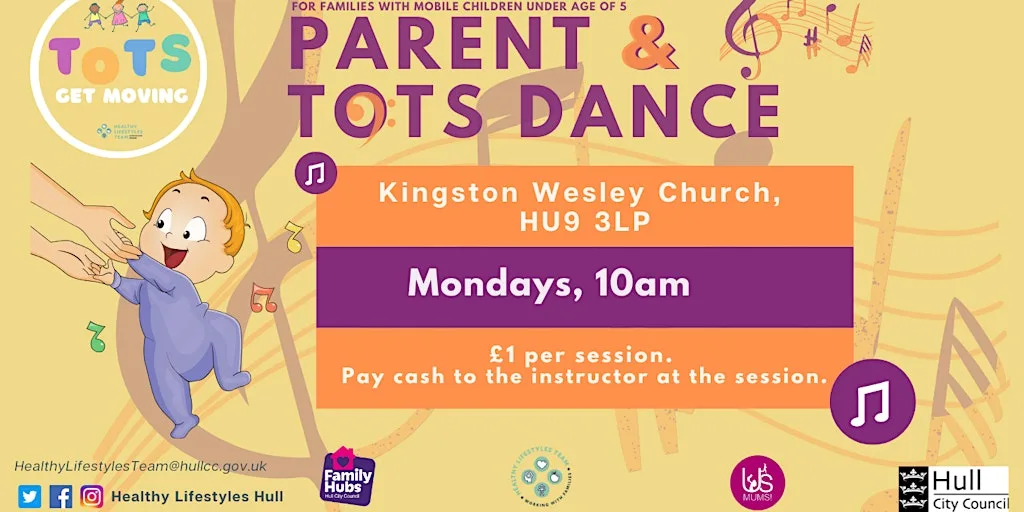 Parent and Tots Dance (Kingston Wesley Church) at Kingston Wesley Methodist Church & Community Centre