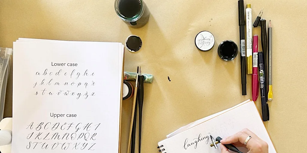 Beginners Modern Calligraphy Workshop at Imaginators Creative