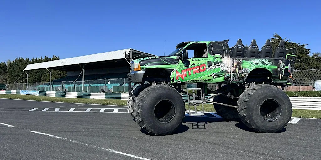 Nitro Monstertruck Rides Dundalk at Dundalk Stadium