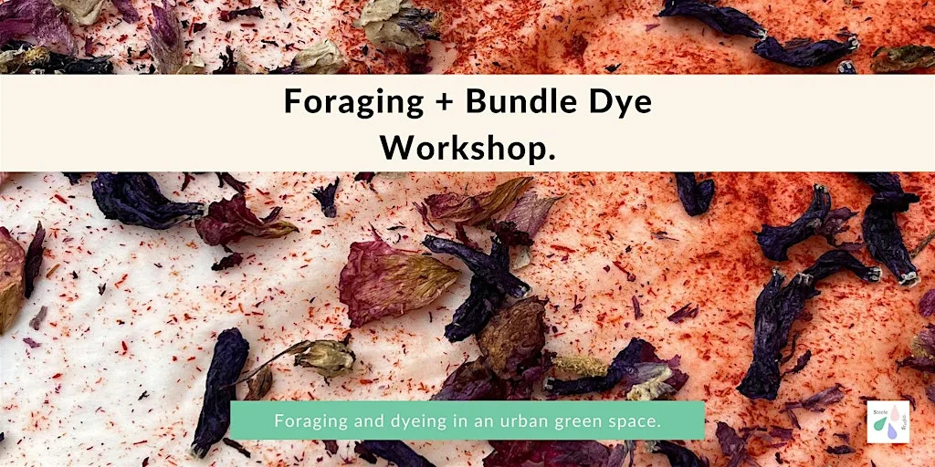 Foraging and Bundle Dye Workshop, London.
