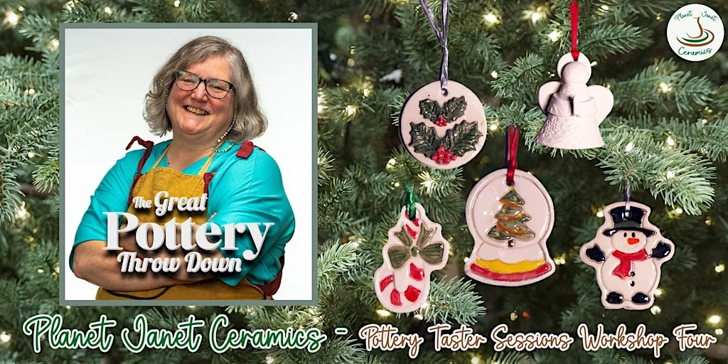 Pottery Taster Workshop: Make your own Christmas Decorations at Saron Community Hall