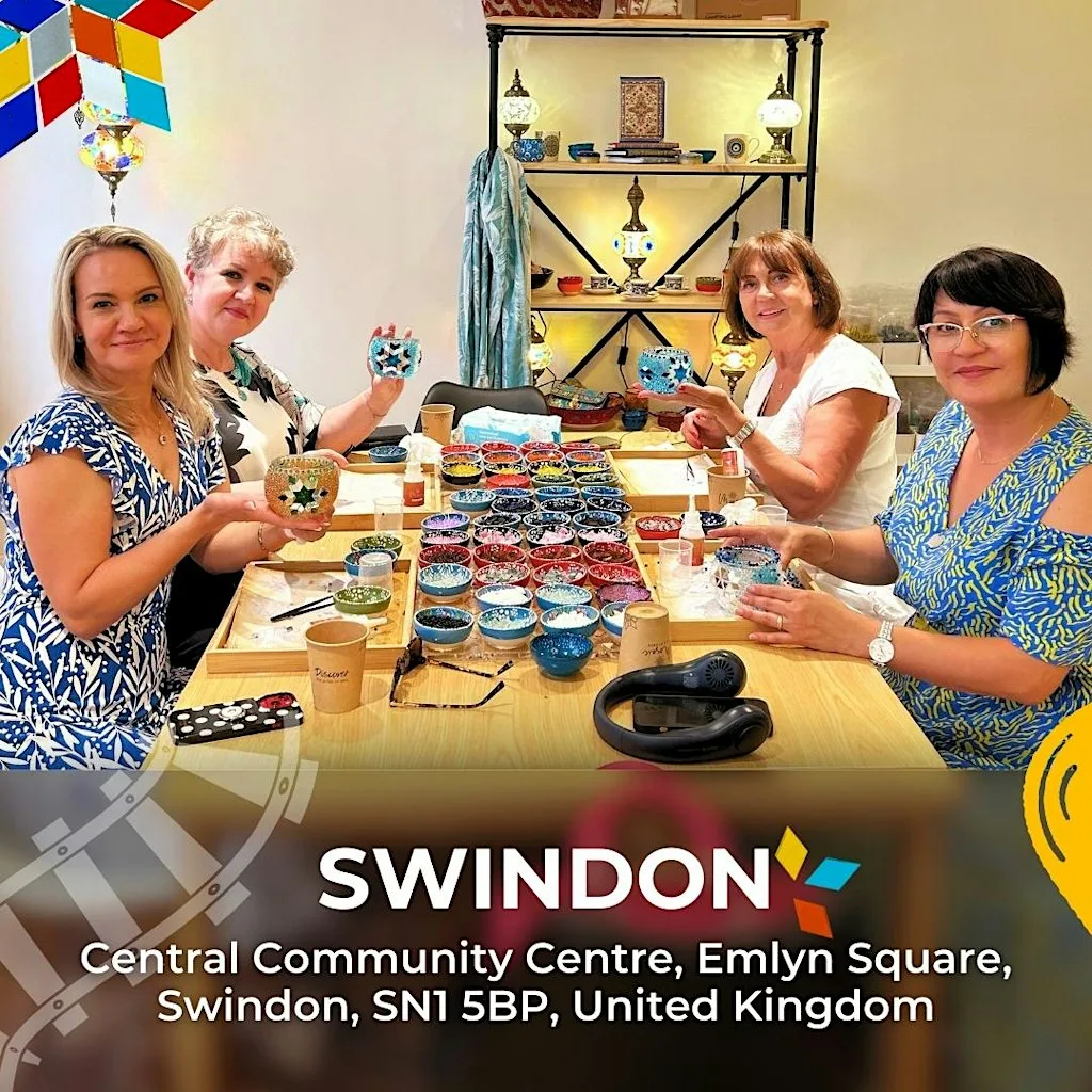 Mosaic Art Workshop in Swindon at Central Community Centre