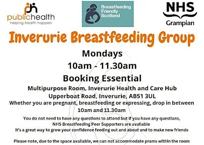 Inverurie Breastfeeding Group at Inverurie Health and Care Hub