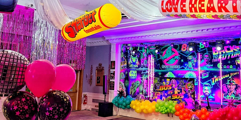 Back to the 80s Theme Night 6th February 2027 at Muthu Belstead Brook Hotel