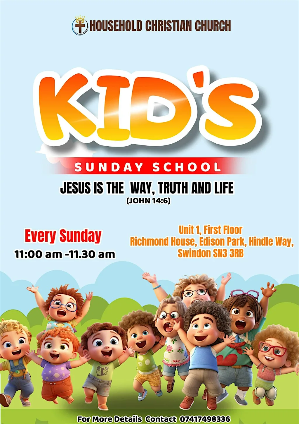 Kids Sunday School at Swindon