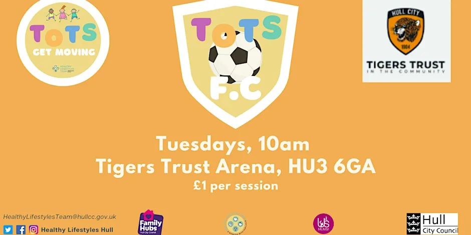 Tots Football (West) at Tigers Trust
