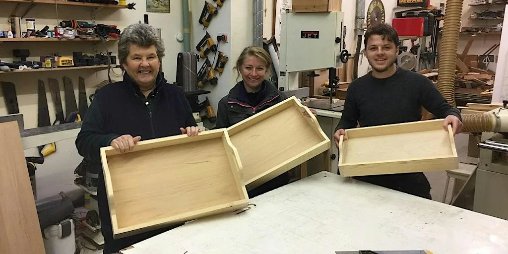 Beginner's Woodwork Course - make a serving tray, 10am-4pm