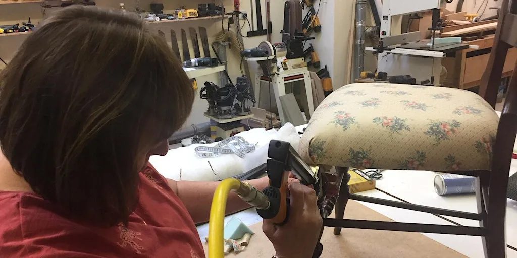 Beginner’s upholstery half day course £65 at The Great British Woodshop