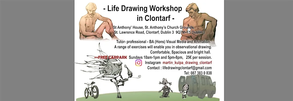 A Dublin Life Drawing at Saint Anthony's House