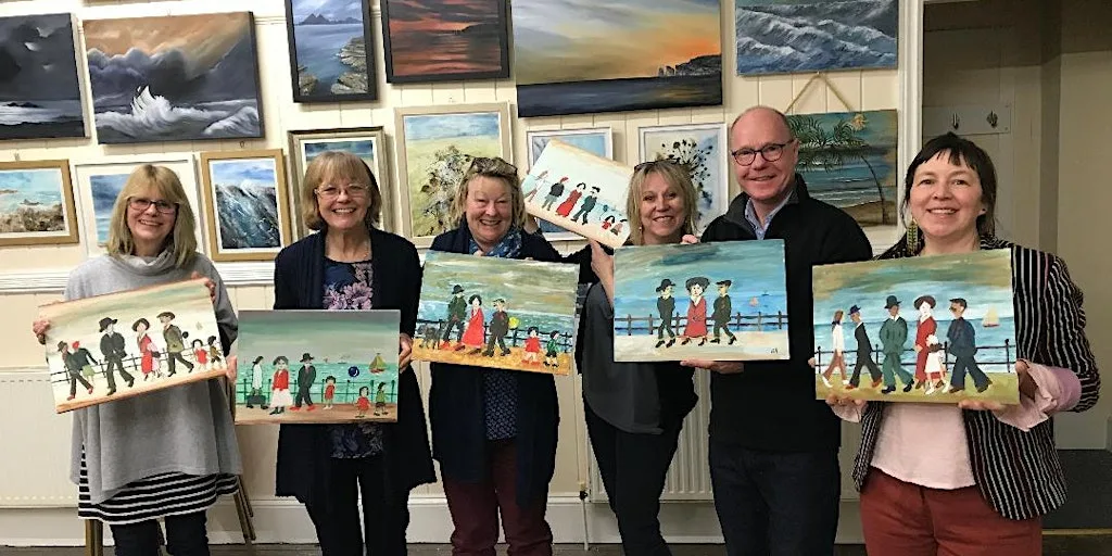 Art Class Paint Night - paint your own acrylic masterpiece at re-imagine