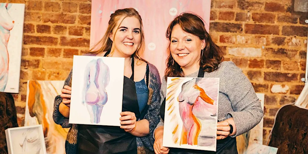 Paint & Pinot: Nude Portraits