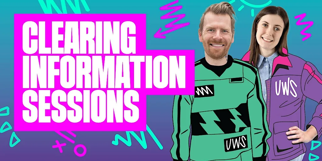 Ayr Campus Clearing Offer-Holder Welcome Session, Tues 11th August 2026 at UWS Ayr Campus