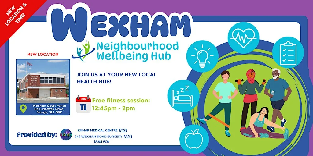Wexham Neighbourhood Wellbeing Hub Sessions at Wexham Court Parish Hall