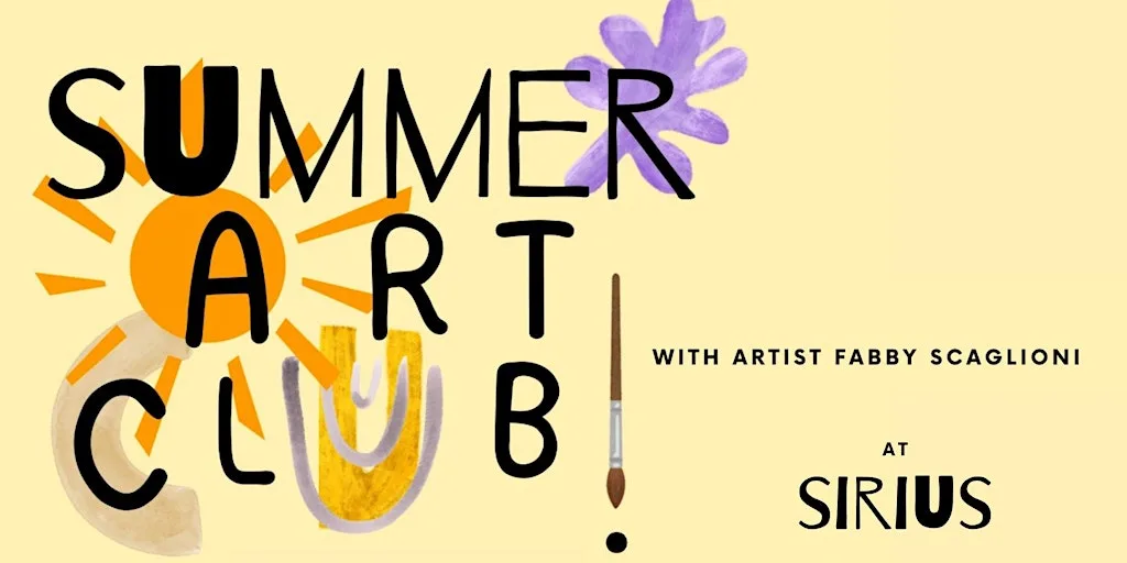 Summer Art Club at SIRIUS at Sirius Arts Centre
