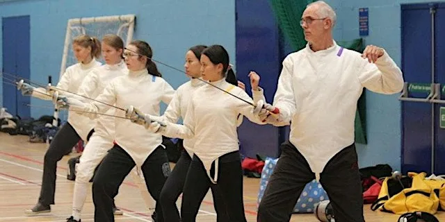 Senior Fencing Classes! at Founders Hall