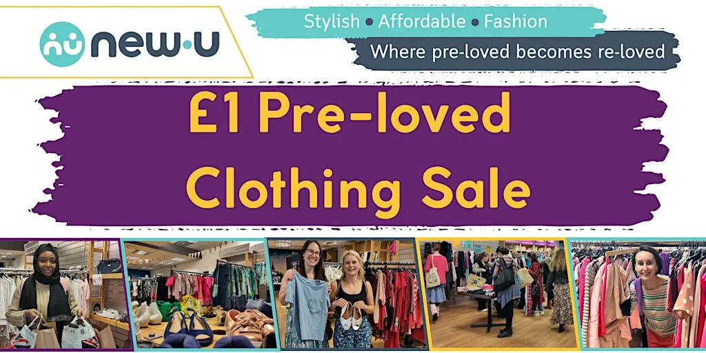 £1 Pre-loved Clothing & Accessories sale at Castle Quarter