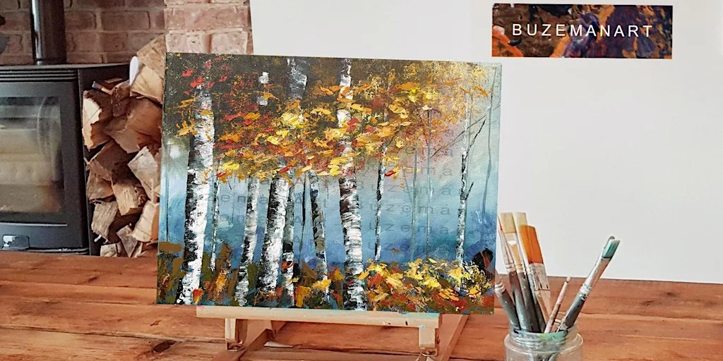 Painting workshop ‘Autumn Forest’ @ The Duke William, Haxey