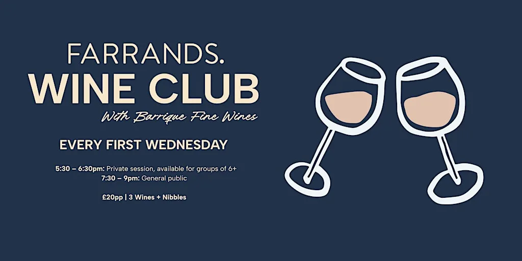 Farrands - Wine Club at Farrands Bar