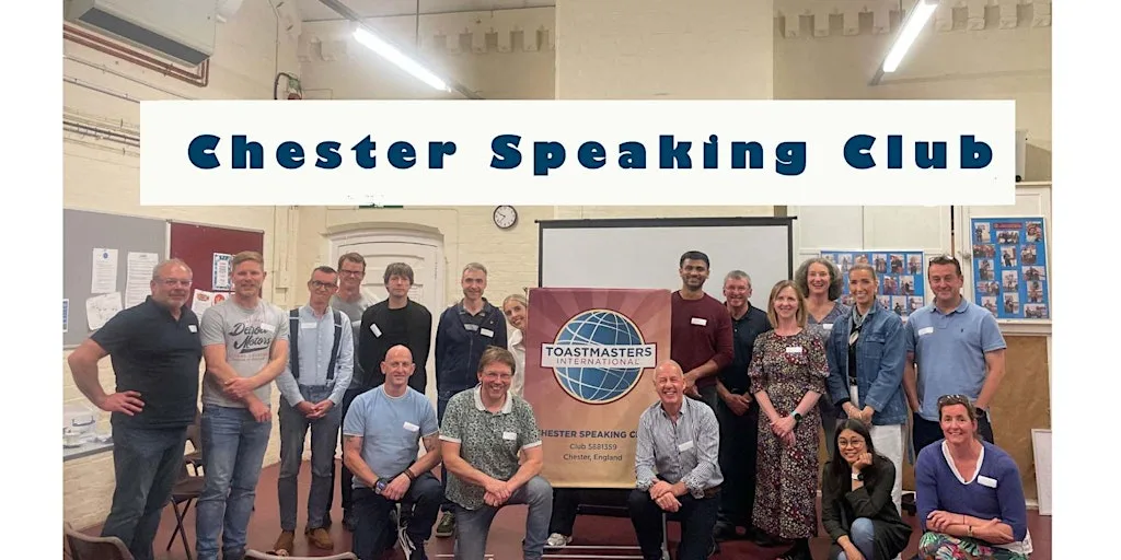 Chester Speaking Club (Toastmasters) In-Person Meeting at Hoole Community Centre