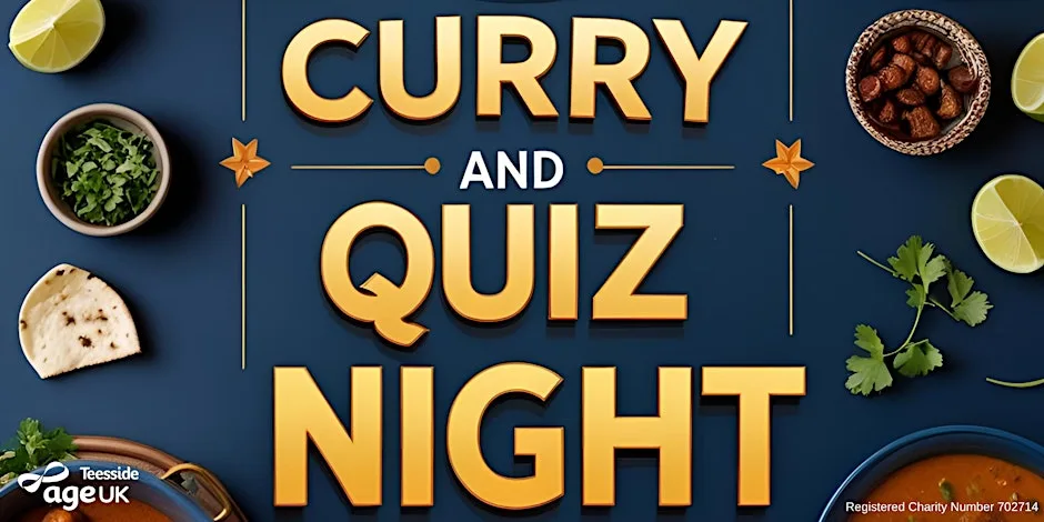 Curry and Quiz at Stockton Cricket Club
