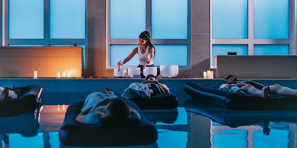 Floating Sound Meditation at the Old Course Hotel at Kohler Waters Spa