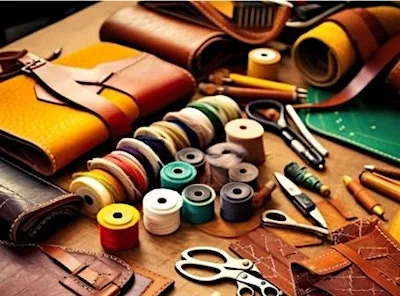 Dec Veterans, Blue light & Supporters Leather Craft