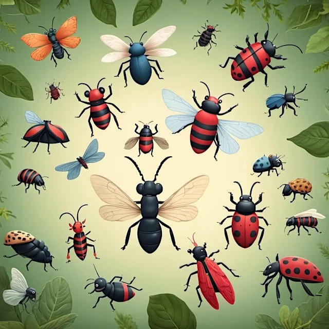 Plantasia Minibeasts at Y Lolfa GCG Community Library