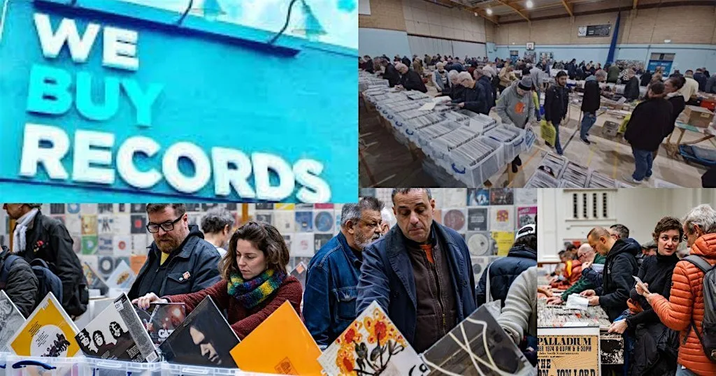 BIG Record fairs return to West Mids - Fast track tickets at KK's STEEL MILL ROCK VENUE
