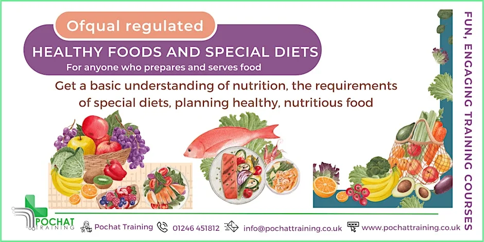 Healthy Foods and Special Diets (Physical classroom) at Pochat Training