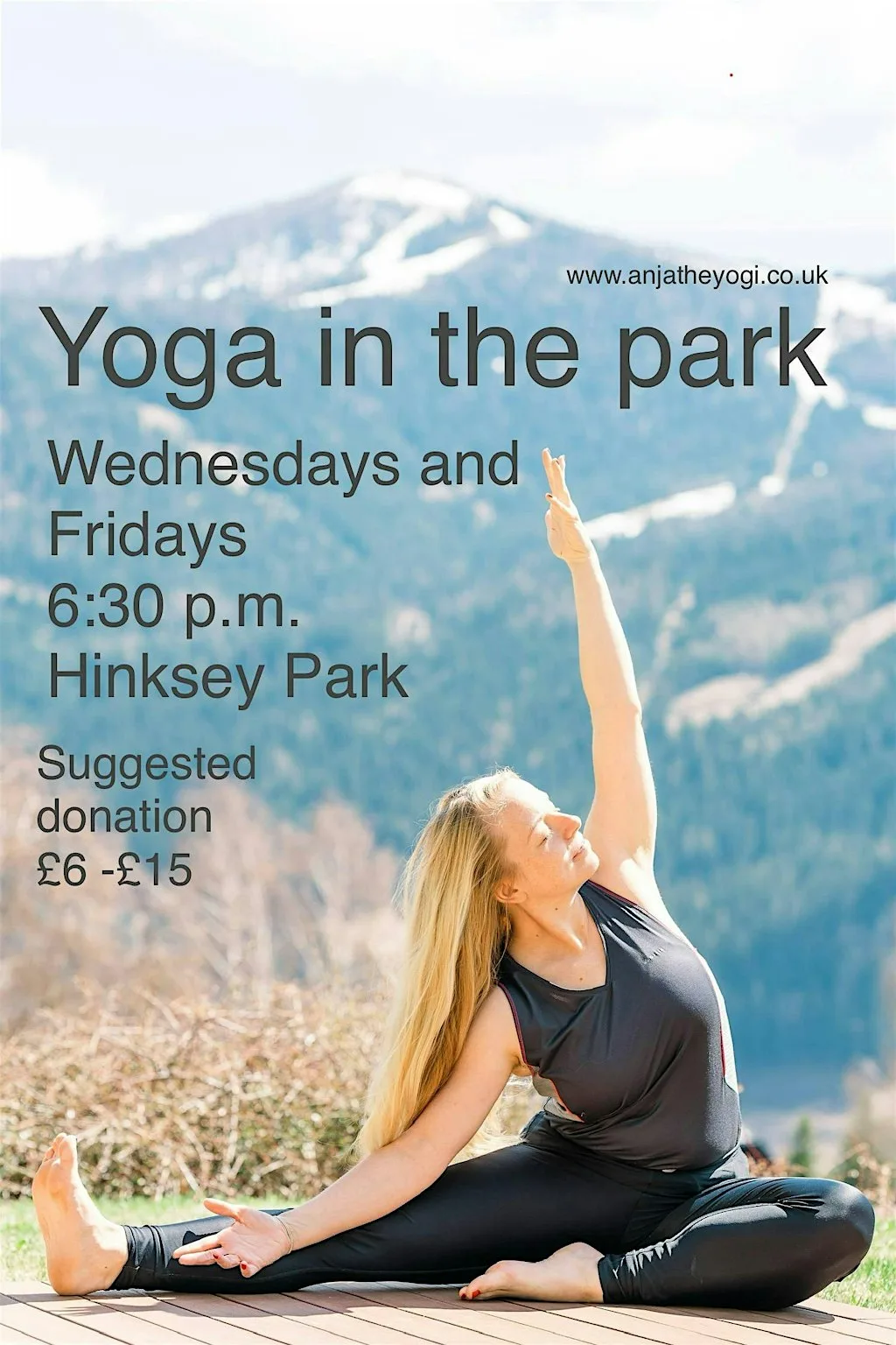 Yoga in the Park at Hinksey Park