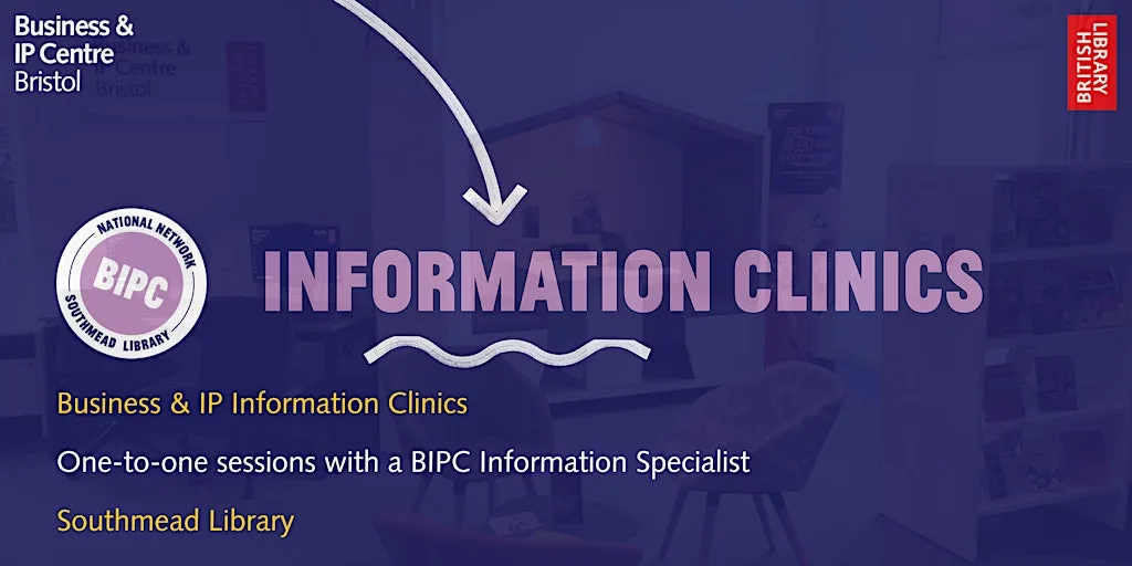Start-up Business and IP Information Clinic @ Southmead Library at Southmead Library