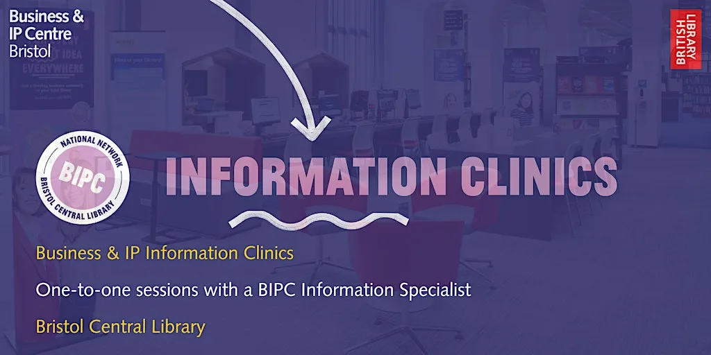 Start-up Business and IP Information Clinic @ Bristol Central Library at Bristol Central Library