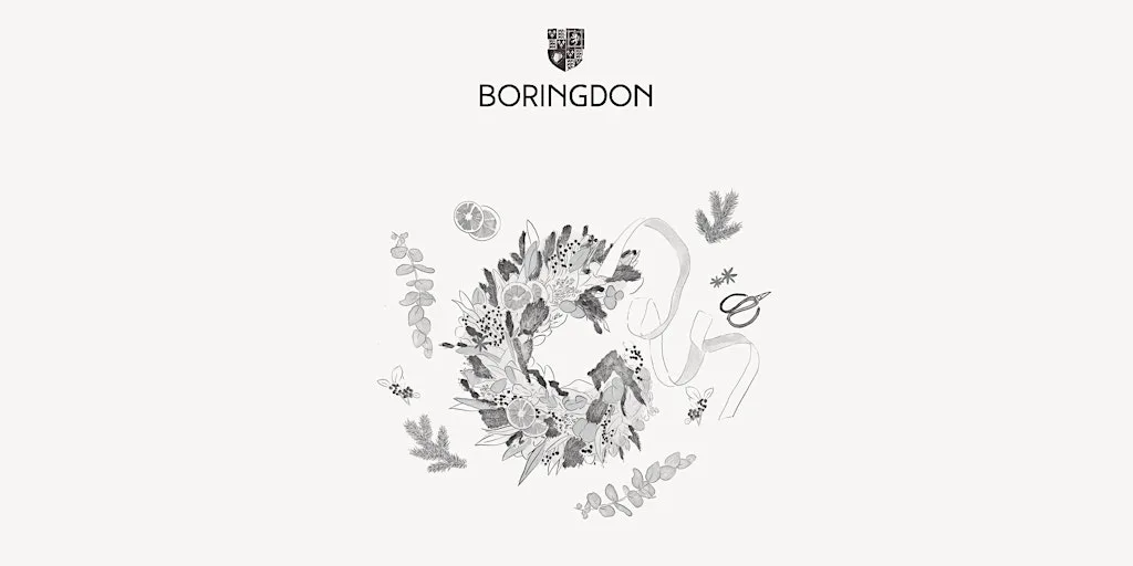 Christmas Wreath Making | With Hannah Burnett at Boringdon Hall Hotel